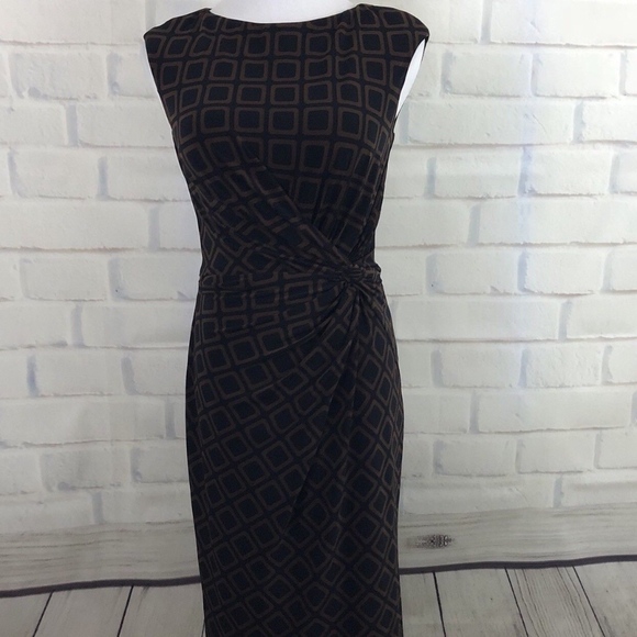 Ralph Lauren Dresses & Skirts - Ralph Lauren Gathered Stretch Sheath Dress 6